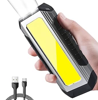 充電式ワークライト LED 内蔵バッテリー 強力フック 懐中電灯 緊急時にも 緊急時にも充電式ワークライト LED 内蔵バッテリー 強力フック